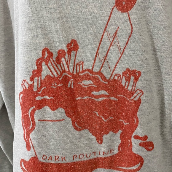 Dark Poutine sweater. EUC size large - Picture 2 of 3
